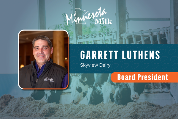 Garret Luthens MN Milk board member